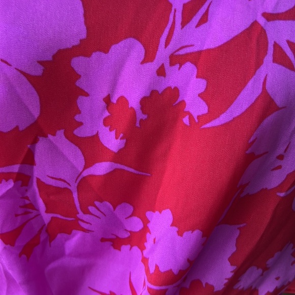 DO+BE One Shoulder Pink Floral Dress - Picture 4 of 9